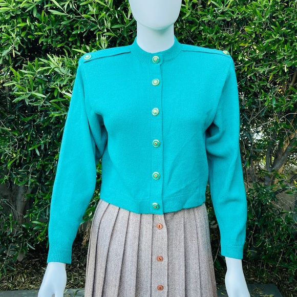 Vintage St. John Marie Grey Sweater